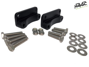 Havoc Motorcycles Fender Bracket FLH 1999-2013 Black