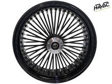 Load image into Gallery viewer, Fat Spoke Wheel, 18x5.5 Dual Disc Front, Black, for 2008-Present Touring Models with ABS
