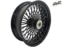 Load image into Gallery viewer, Fat Spoke Wheel, 18x5.5 Dual Disc Front, Black, for 2000-2007 Touring Models
