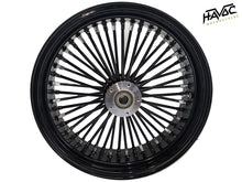 Load image into Gallery viewer, Fat Spoke Wheel, 18x5.5 Dual Disc Front, Black, for 2008-Present Touring Models without ABS
