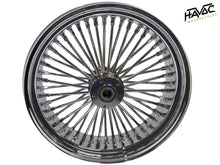 Load image into Gallery viewer, Fat Spoke Wheel, 18x5.5 Dual Disc Front, All Chrome, for 2000-2007 Touring Models
