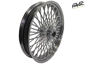 Fat Spoke Wheel, 21 x 3.5 Dual Disc Front, All Chrome, for 2008-Present Touring Models with ABS