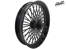 Load image into Gallery viewer, Fat Spoke Wheel, 21 x 3.5 Single Disc Front, Black, FXST/C/S Softail Standard and Softail Custom 1994-99 and  FLST(S/C/F), Slim, Heritage, Fatboy 1994-1999 (Front)
