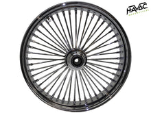 Load image into Gallery viewer, Fat Spoke Wheel, 21 x 3.5 Single Disc Front, All Chrome, FXST/C/S Softail Standard and Softail Custom 1994-99 and  FLST(S/C/F), Slim, Heritage, Fatboy 1994-1999
