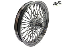 Load image into Gallery viewer, Fat Spoke Wheel, 21 x 3.5 Single Disc Front, All Chrome, FXST/C/S Softail Standard and Softail Custom 1994-99 and  FLST(S/C/F), Slim, Heritage, Fatboy 1994-1999
