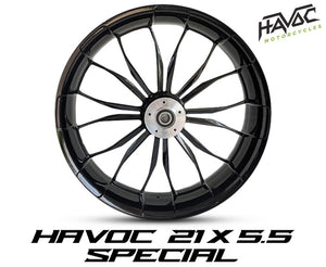 Havoc 21 x 5.5 fat front kit