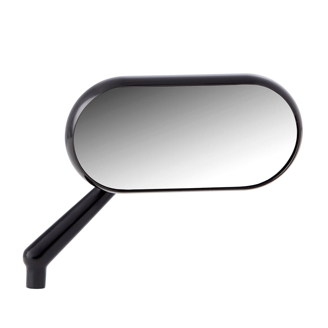 FORGED OVAL MIRRORS, BLACK