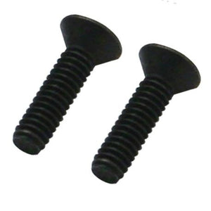 Teardrop Cover Screws, Black - 2 Pack