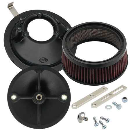 Universal Stealth Air Cleaner Kit for 1936-'92 HD® Big Twins & 1957-'90 Sportster® Models with Super E&G Carbs