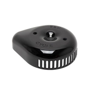 Gloss Black Stealth Slasher Teardrop Air Cleaner Cover