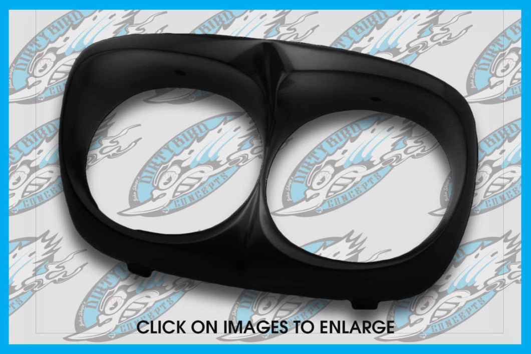 Harley Road Glide Attitude Headlight Bezel 1997 To 2013