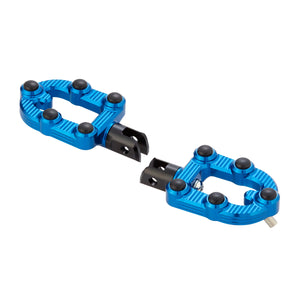 NESS-MX FOOTPEGS, BLUE