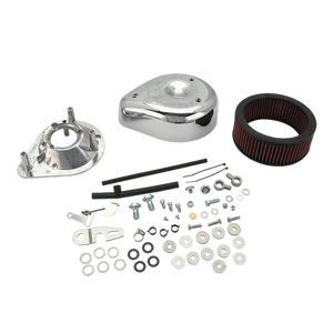 S&S® Teardrop Air Cleaner Kit For S&S® Super E & G Carburetors For 2004-'16 HD® Sportster® Models.