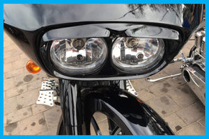 Harley Road Glide Attitude Headlight Bezel 1997 To 2013