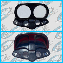 Load image into Gallery viewer, Harley T2 Straight T Bar Riser Bar Cap Road Glide Gauge Bezel Cover 2015 To 2023
