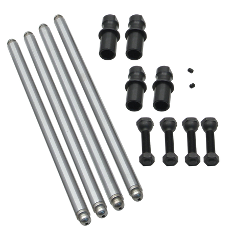 S&S® Non-Adjustable Pushrod Kits For 1966-'84 HD® Big Twin With Adjustable Lifter Adapters