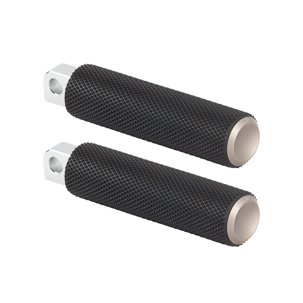 KNURLED FOOTPEGS, TITANIUM