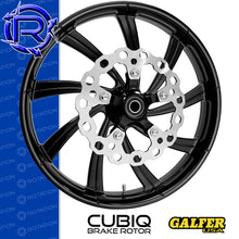 Load image into Gallery viewer, Rotation Juno Gloss Black Touring Wheel / Front
