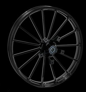 Replicator REP-02 (Talon) Black Wheel - 2D / Front in Canada at Havoc Motorcycles