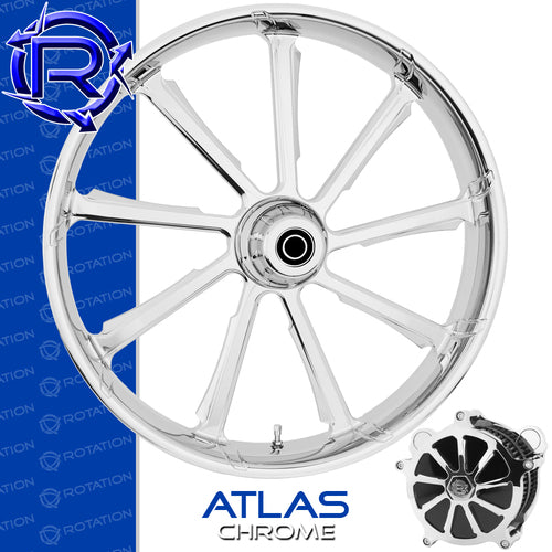 Rotation Atlas Chrome Touring Wheel / Front