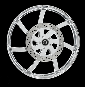 Replicator REP-05 (Agitator) Chrome Wheel - 2D / Rear in Canada at Havoc Motorcycles