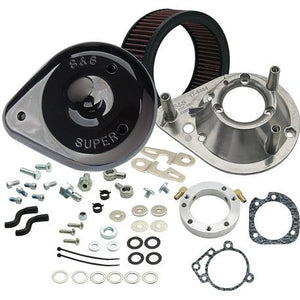 S&S® Teardrop Air Cleaner Kit for 1991-'06 HD® Carbureted XL Sportster® Models - Gloss Black