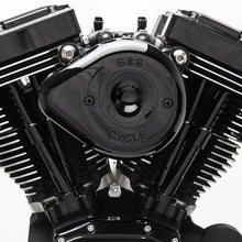 Load image into Gallery viewer, Stealth Air Cleaner Kit with Gloss Black Mini Teardrop Cover for 2001-2015 fuel-injected Softail® models, 2004-2017 fuel-injected Dyna® models, and 2003-2007 fuel-injected Touring models
