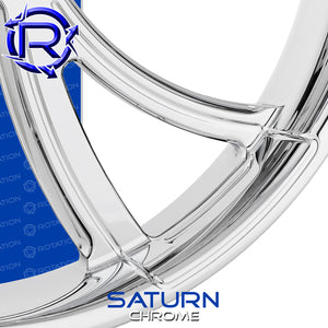 Rotation Saturn Chrome Touring Wheel / Rear