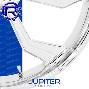 Rotation Jupiter Chrome Touring Wheel / Front