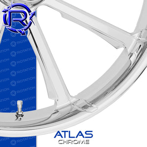 Rotation Atlas Chrome Touring Wheel / Front