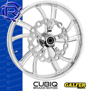 Rotation Saturn Chrome Touring Wheel / Rear