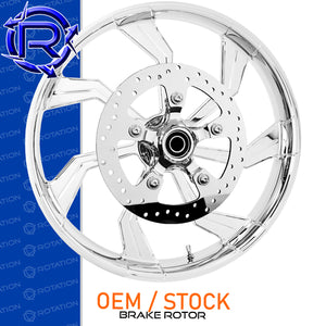 Rotation Jupiter Chrome Touring Wheel / Front