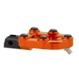 NESS-MX FOOTPEGS, ORANGE