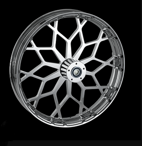 Replicator REP-04 (Prodigy) Chrome Wheel - 2D / Front in Canada at Havoc Motorcycles