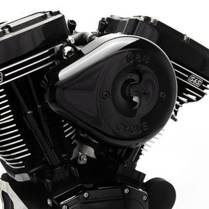 Stealth Air Cleaner Kit with Black Teardrop Cover for 2007-Up HD® XL Sportster® Models with Stock EFI