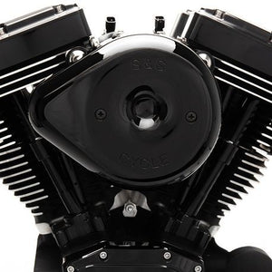 Stealth Air Cleaner Kit with Black Teardrop Cover for 2007-Up HD® XL Sportster® Models with Stock EFI