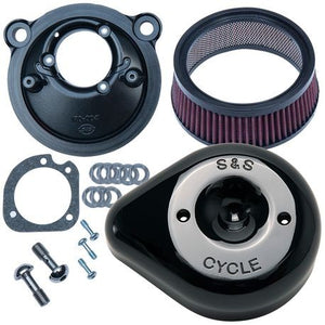 Stealth Air Cleaner Kit with Black Teardrop Cover for 2007-Up HD® XL Sportster® Models with Stock EFI